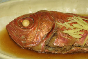 金目鯛煮魚